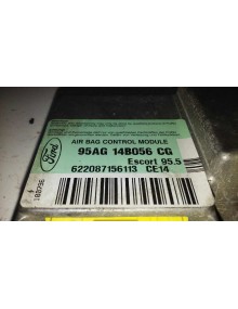 Recambio de centralita airbag para ford escort berl./turnier atlanta berlina referencia OEM IAM 95AG14B056CG   2