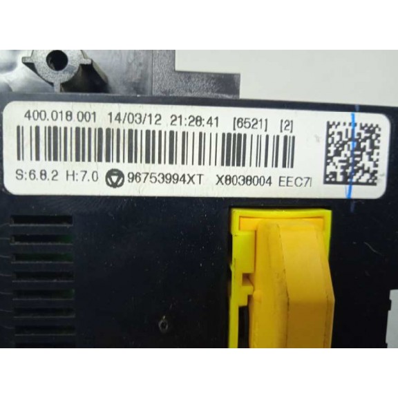 Recambio de mando climatizador para citroën c3 collection referencia OEM IAM 96753994XT 96753994XT 