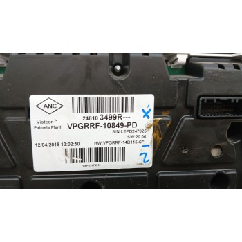 Recambio de cuadro instrumentos para renault captur zen referencia OEM IAM 248103499r 248103499r 