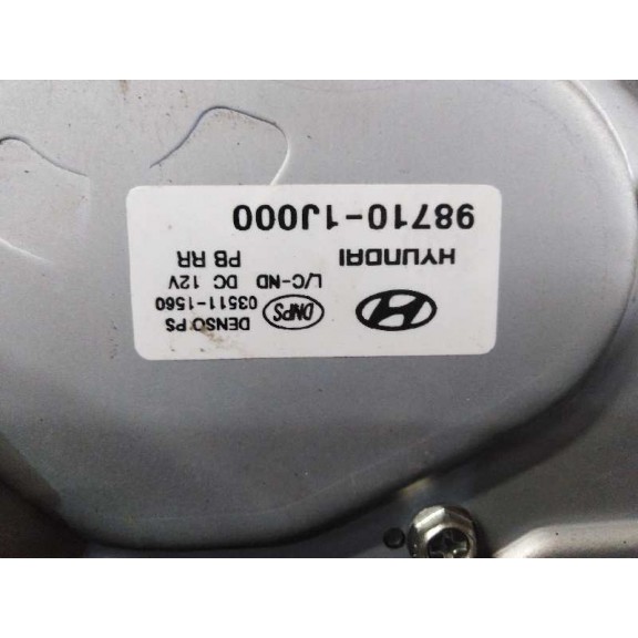 Recambio de motor limpia trasero para hyundai i20 classic referencia OEM IAM 987101J000  987101J000