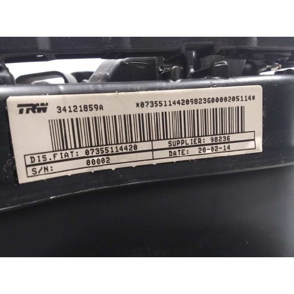 Recambio de airbag delantero izquierdo para fiat fiorino 1.3 16v jtd cat referencia OEM IAM 34121859A  