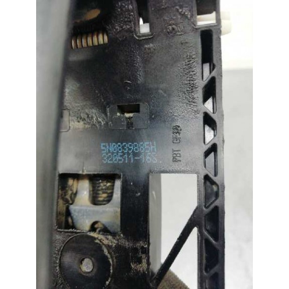 Recambio de maneta exterior delantera derecha para volkswagen polo (6r1) advance referencia OEM IAM 5N0837205F 5N0837205M 5N0839