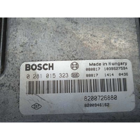 Recambio de centralita motor uce para renault laguna coupe gt referencia OEM IAM 8200726880 0281015323 