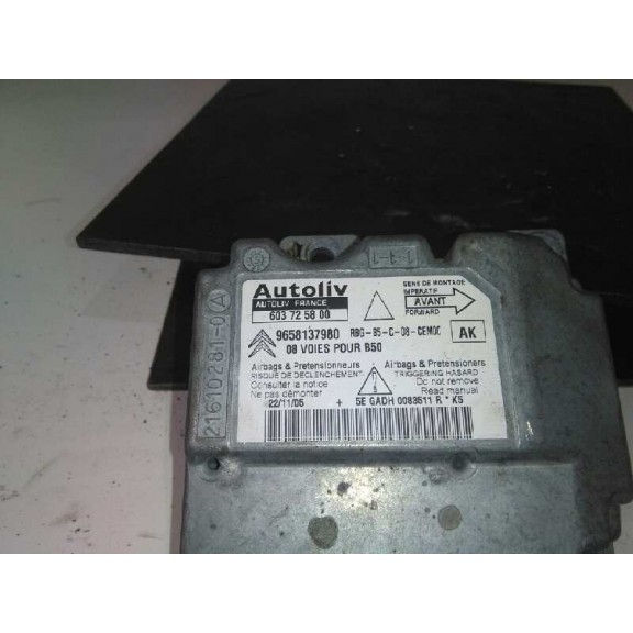 Recambio de centralita airbag para citroën c4 coupe lx referencia OEM IAM   