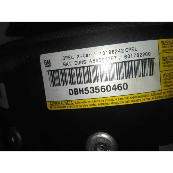 Recambio de airbag delantero izquierdo para opel corsa c blue line referencia OEM IAM   