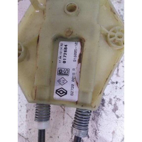 Recambio de elevalunas trasero derecho para renault fluence 1.5 dci diesel fap referencia OEM IAM 827200016R SOLO MECANISMO 8272