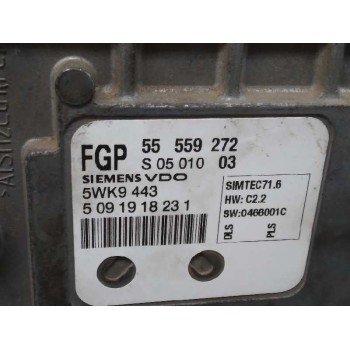 Recambio de centralita motor uce para opel astra gtc cosmo referencia OEM IAM 55559272 5WK9443 