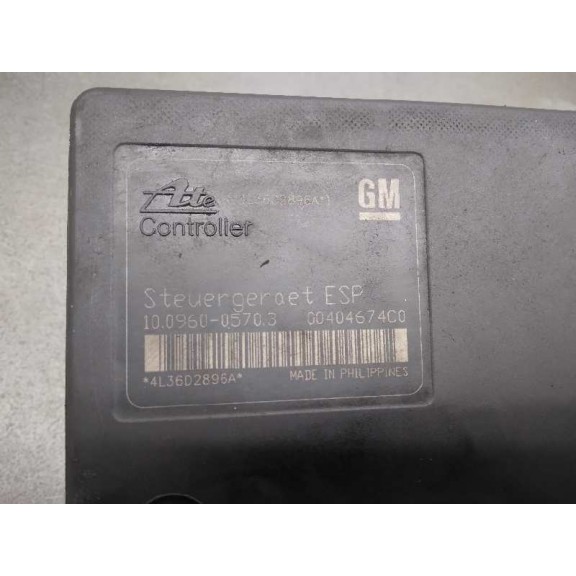 Recambio de abs para opel zafira b cosmo referencia OEM IAM 13244860  