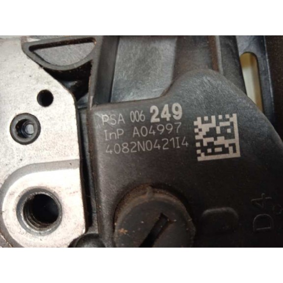 Recambio de cerradura puerta trasera derecha para citroën c3 tonic referencia OEM IAM 006249  6 PINS