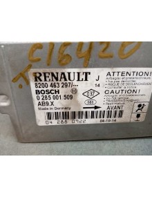 Recambio de centralita airbag para renault modus 1.5 dci diesel referencia OEM IAM 8200463297 0285001509  2