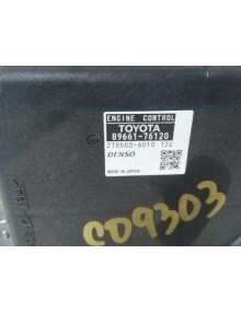 Recambio de centralita motor uce para lexus ct 200h referencia OEM IAM 8966176120   2