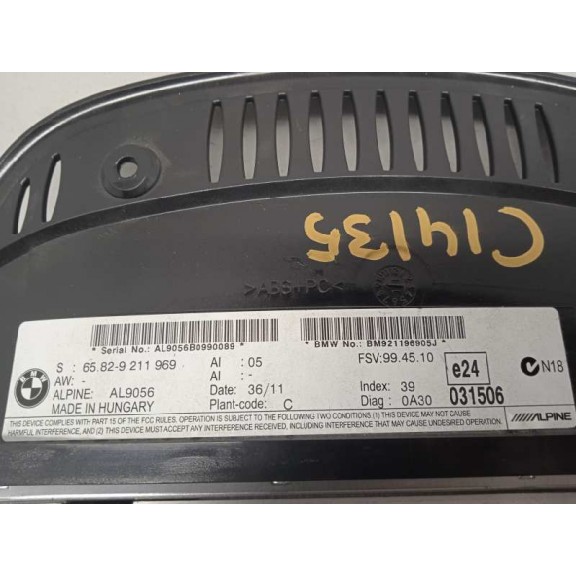 Recambio de sistema navegacion gps para bmw serie 3 berlina (e90) 318d referencia OEM IAM  PANTALLA 