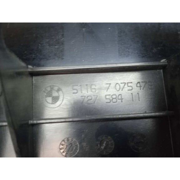 Recambio de guantera para bmw serie 3 berlina (e90) 318d referencia OEM IAM  NEGRO 72758411