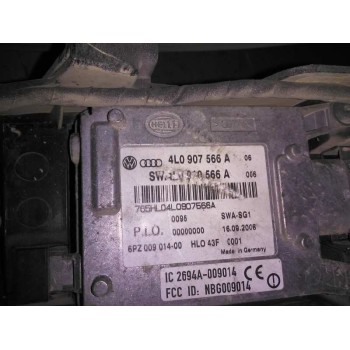 Recambio de paragolpes trasero para audi q7 (4l) 3.0 tdi referencia OEM IAM  BLANCO PILOTO IZQ ROTO