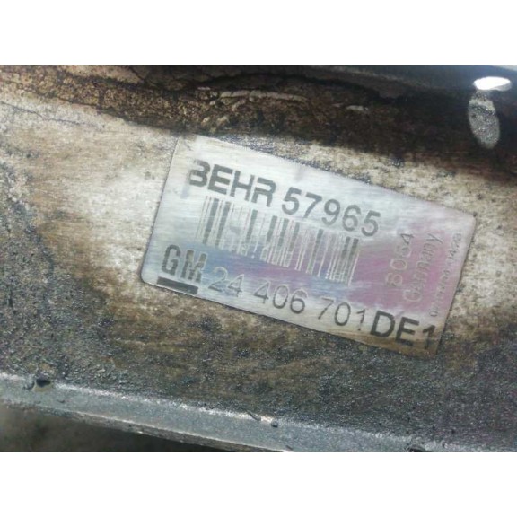 Recambio de intercooler para opel astra g coupé 2.2 dti edition referencia OEM IAM 24406701  