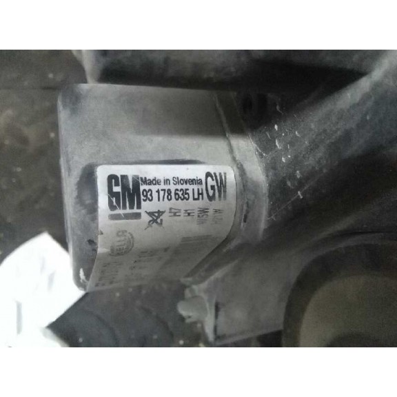 Recambio de faro izquierdo para opel astra gtc cosmo referencia OEM IAM 93178635  PULIR