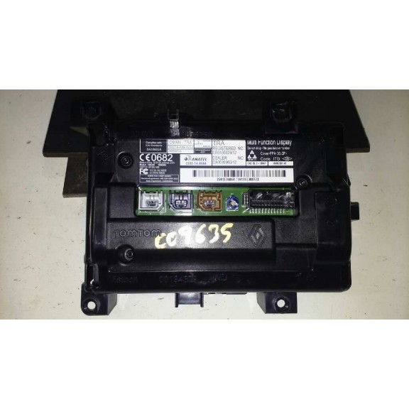 Recambio de display para renault captur luxe referencia OEM IAM 0355149666  