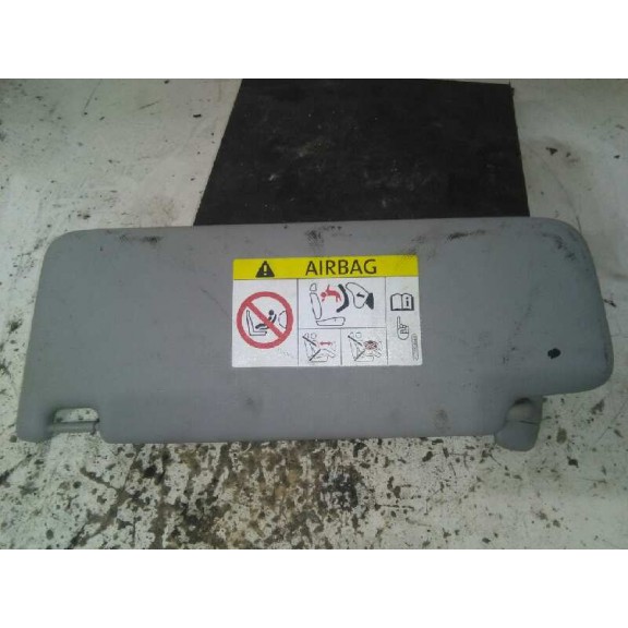 Recambio de parasol derecho para audi a4 berlina (8w2) sport edition referencia OEM IAM 8W0857552GEA7 GRIS 