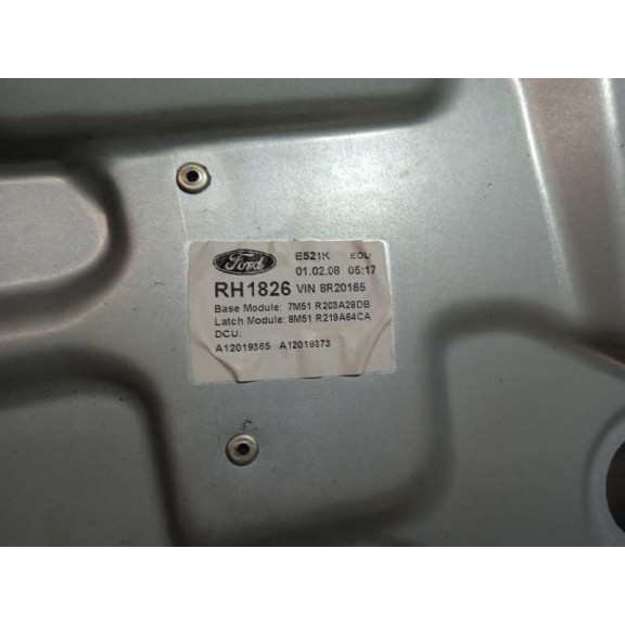 Recambio de elevalunas delantero derecho para ford c-max (cb3) ambiente referencia OEM IAM 7M51R203A28DB 7M51R045H16A 7M5T14B533