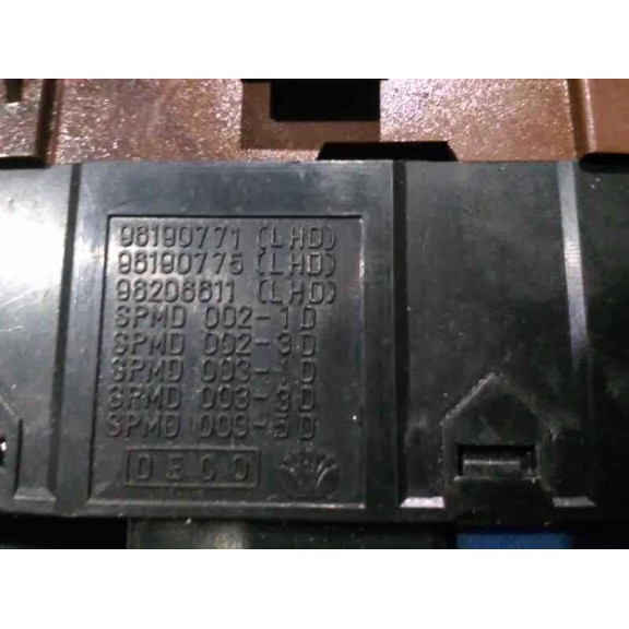 Recambio de mando elevalunas delantero izquierdo para daewoo nubira berlina classic se referencia OEM IAM 98190771  