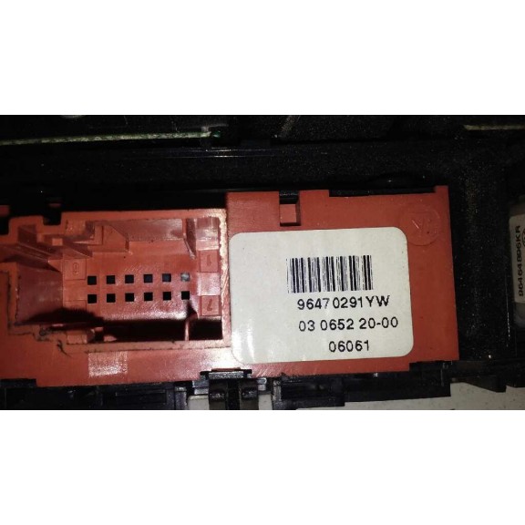 Recambio de mando climatizador para citroën c5 berlina exclusive referencia OEM IAM 96573328  