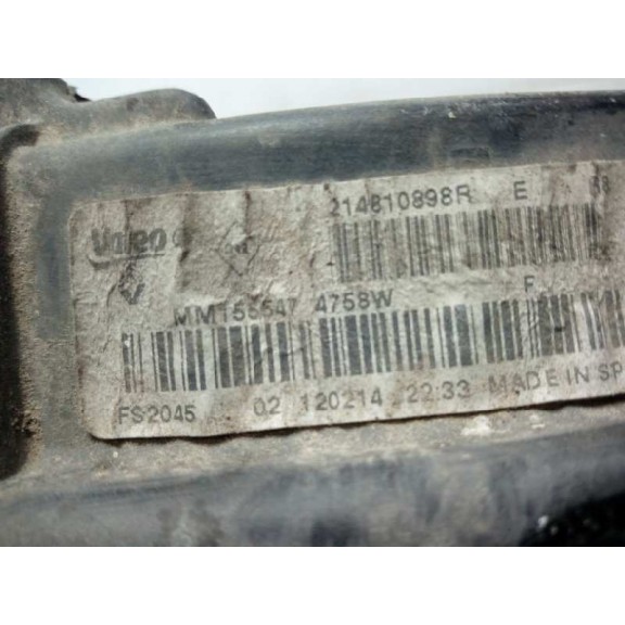 Recambio de electroventilador para renault megane iii berlina 5 p bose edition referencia OEM IAM 214810898R M155548A 