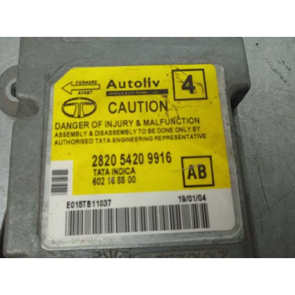 Recambio de centralita airbag para tata indica 1.4 d referencia OEM IAM 282054209916 602168800 
