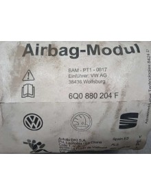 Recambio de airbag delantero derecho para seat ibiza (6l1) cool referencia OEM IAM 6Q0880204F   2