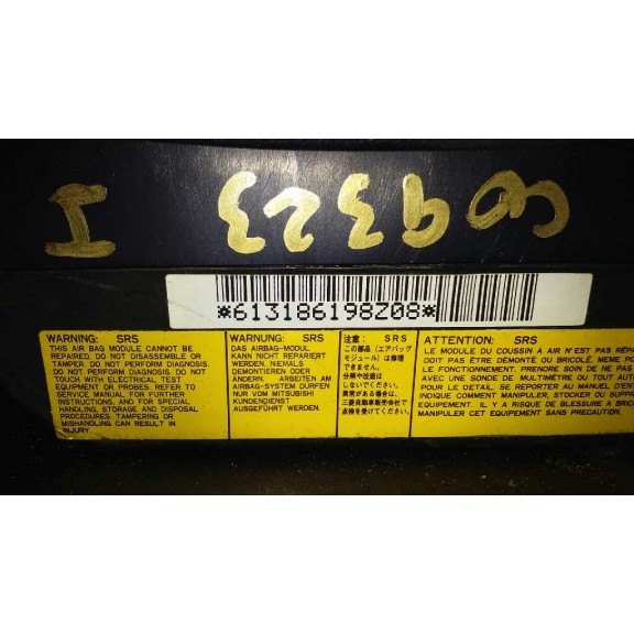 Recambio de airbag delantero izquierdo para mitsubishi galant berlina (ea0) 2000 gls climatizado referencia OEM IAM 613186198Z08