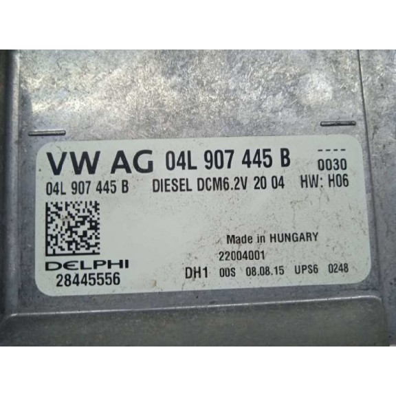 Recambio de centralita motor uce para seat leon st (5f8) reference referencia OEM IAM 04L907445B 28445556 DELPHI