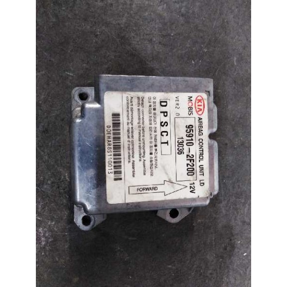 Recambio de centralita airbag para kia cerato 2.0 ex crdi familiar (5-ptas.) referencia OEM IAM 959102F200  