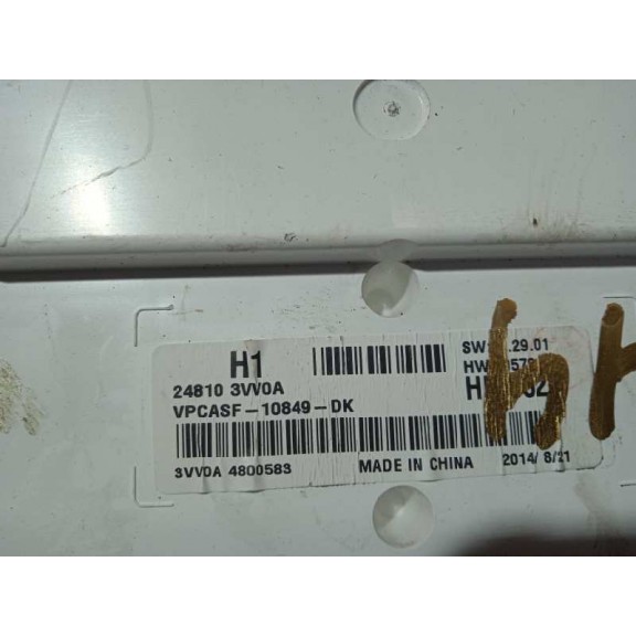 Recambio de cuadro instrumentos para nissan note acenta referencia OEM IAM 248103VV0A 220 KM 8 RPM 248103VV0A