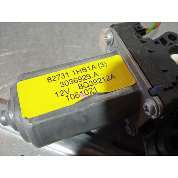 Recambio de elevalunas trasero derecho para nissan note acenta referencia OEM IAM 827311HB1A 3036929A 8639212A