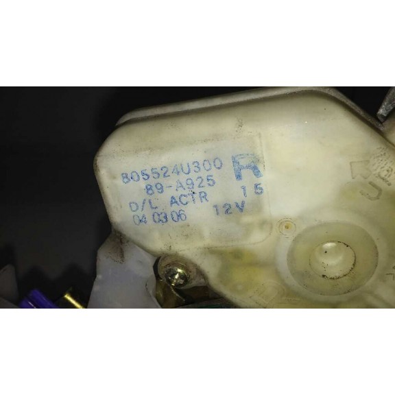 Recambio de cerradura puerta trasera derecha para nissan x-trail (t30) le referencia OEM IAM 82502AA21A  2 PINS