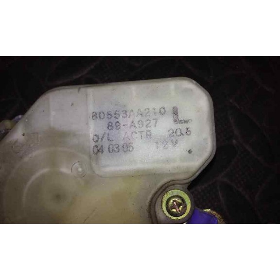 Recambio de cerradura puerta delantera izquierda para nissan x-trail (t30) le referencia OEM IAM 80553AA210  4 PINS