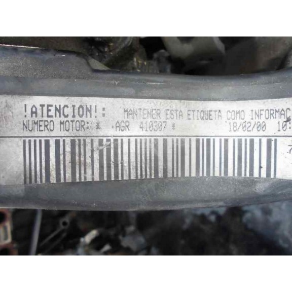Recambio de motor completo para seat ibiza (6k1) stella referencia OEM IAM AGR B 200.000KM