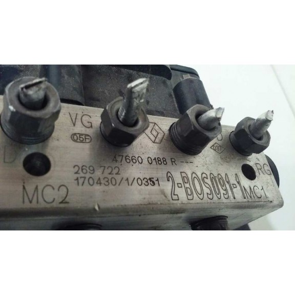 Recambio de abs para renault captur luxe referencia OEM IAM 476600188R  