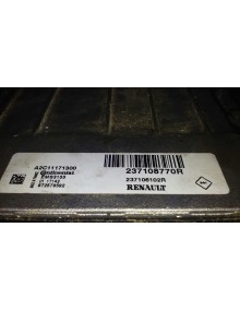 Recambio de centralita motor uce para renault captur luxe referencia OEM IAM 237108770R   2