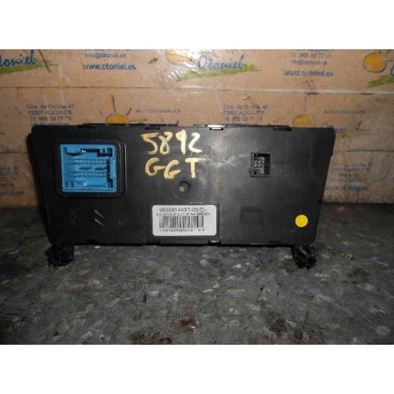 Recambio de mando climatizador para peugeot 308 sport referencia OEM IAM 96558144XT  