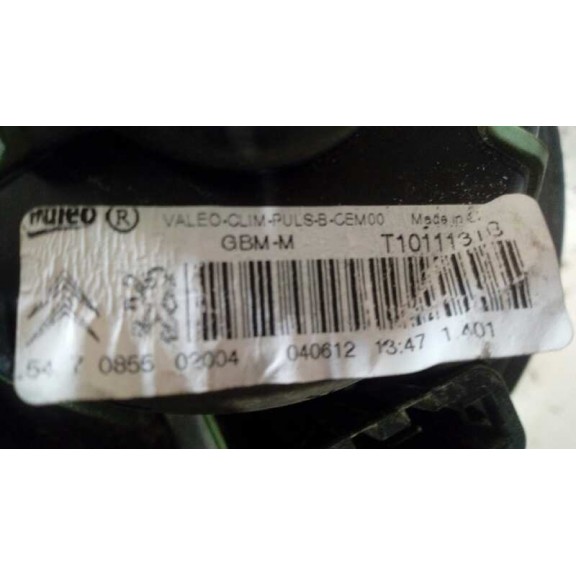 Recambio de motor calefaccion para citroën c4 lim. collection referencia OEM IAM T1011131B VALEO 2 PIN