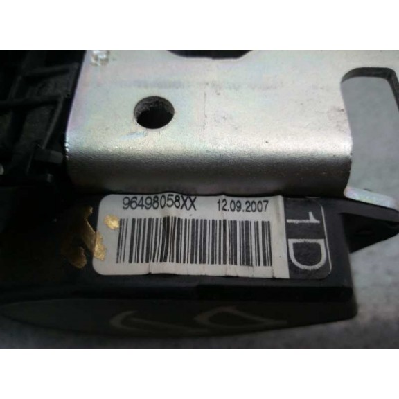 Recambio de cinturon seguridad delantero derecho para peugeot 207 confort referencia OEM IAM 7373007 96498058XX 5 PUERTAS