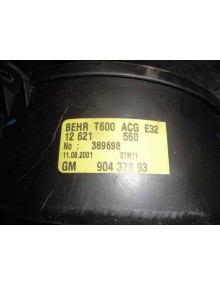 Recambio de motor calefaccion para opel zafira a 2.0 dti referencia OEM IAM 90437893   2