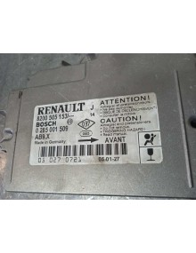 Recambio de centralita airbag para renault modus confort dynamique referencia OEM IAM 8200505153   2