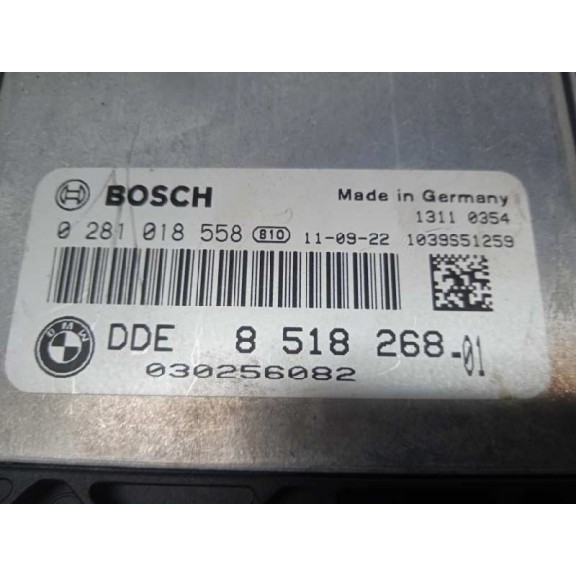 Recambio de centralita motor uce para bmw serie 3 berlina (e90) 318d referencia OEM IAM  0281018558 851826801