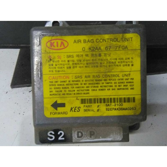 Recambio de centralita airbag para kia shuma 1.5 ls berlina portón referencia OEM IAM   