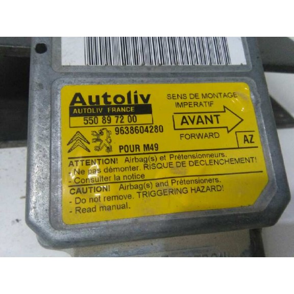 Recambio de centralita airbag para peugeot partner (s1) familiar referencia OEM IAM   