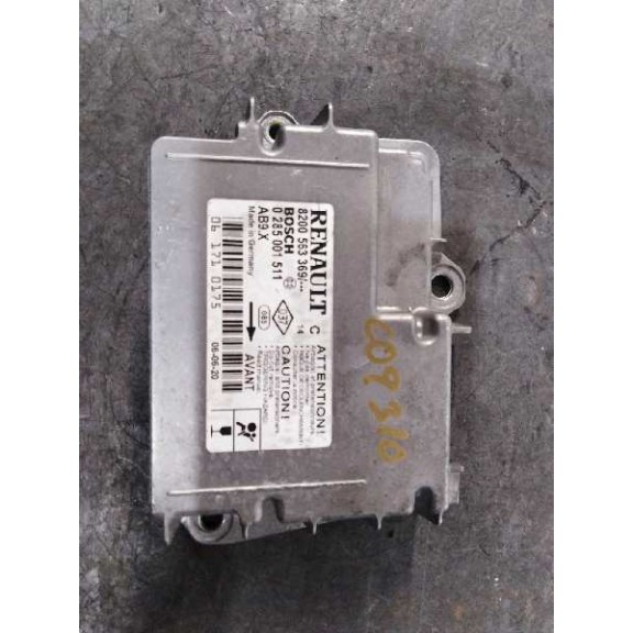 Recambio de centralita airbag para renault clio iii exception referencia OEM IAM 8200563369  