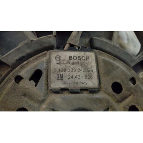 Recambio de electroventilador para opel zafira a blue line referencia OEM IAM 24431828  