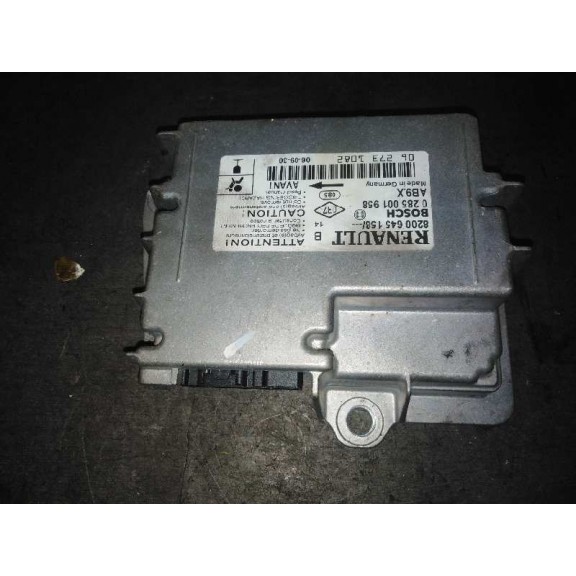 Recambio de centralita airbag para renault clio iii authentique referencia OEM IAM 8200645158  0285001958 8200645158