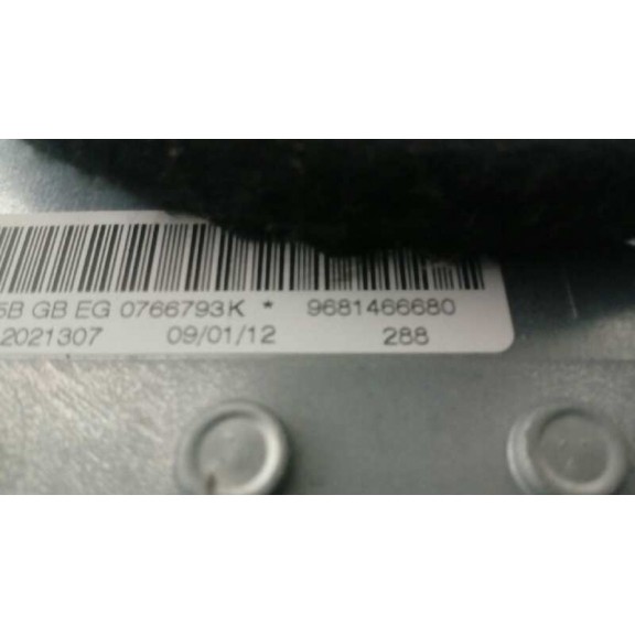 Recambio de airbag delantero derecho para peugeot 308 active referencia OEM IAM 9681466680  